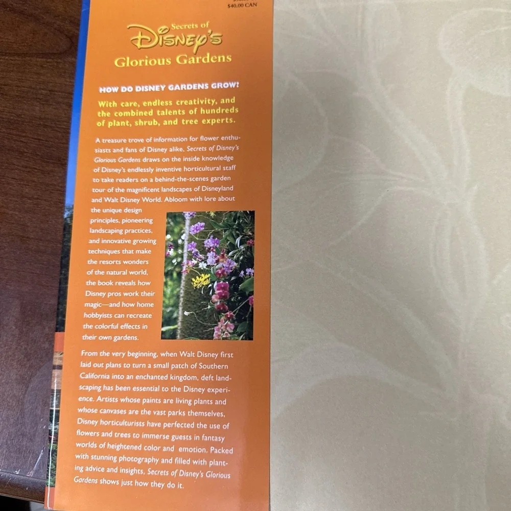 Secrets of Disney's Glorious Gardens by‎ Markey, Kevin - First Edition